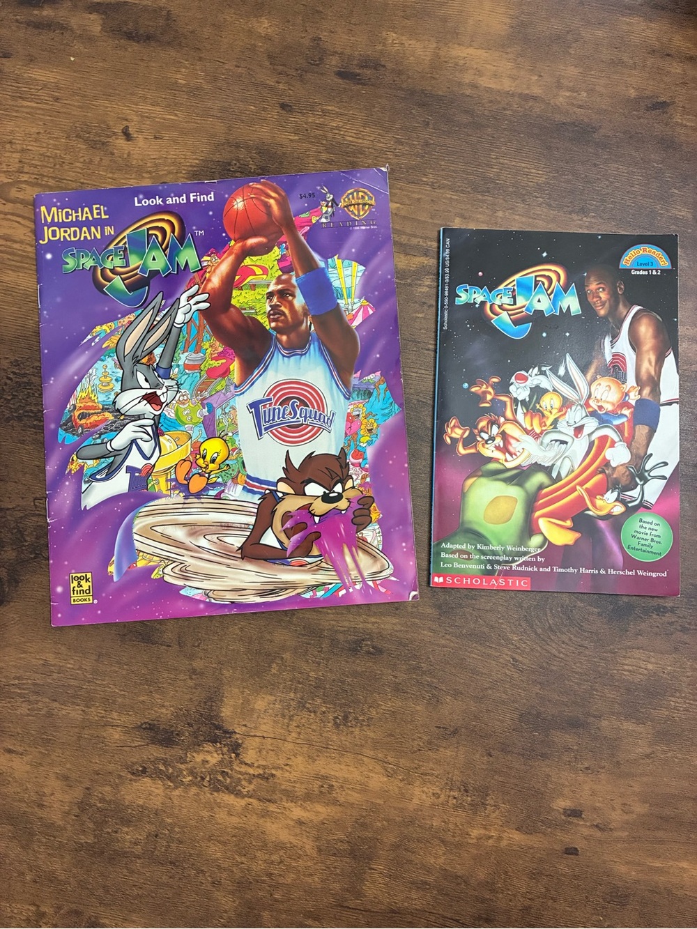 Vintage Space Jam Michael Jordan Books